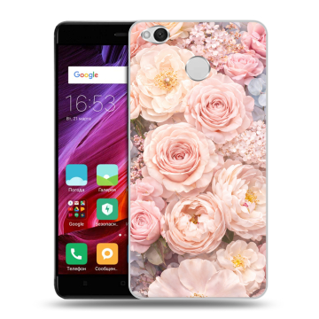 Силиконовый противоударный чехол на Xiaomi RedMi 4X с принтом женский Силиконовый противоударный чехол на Xiaomi RedMi 4X с принтом женский