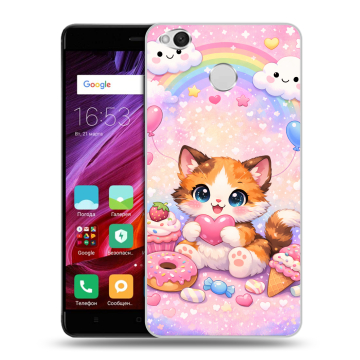 Силиконовый противоударный чехол на Xiaomi RedMi 4X с принтом для девочек Силиконовый противоударный чехол на Xiaomi RedMi 4X с принтом для девочек