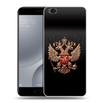 Пластиковый чехол на Xiaomi Mi5C с принтом Герб России Пластиковый чехол на Xiaomi Mi5C с принтом Герб России