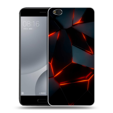 Пластиковый чехол на Xiaomi Mi5C с принтом Яркие абстракции Пластиковый чехол на Xiaomi Mi5C с принтом Яркие абстракции