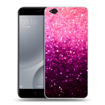 Пластиковый чехол на Xiaomi Mi5C с принтом Блестки