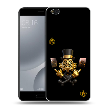 Пластиковый чехол на Xiaomi Mi5C с принтом Золотой скрудж макдак Пластиковый чехол на Xiaomi Mi5C с принтом Золотой скрудж макдак