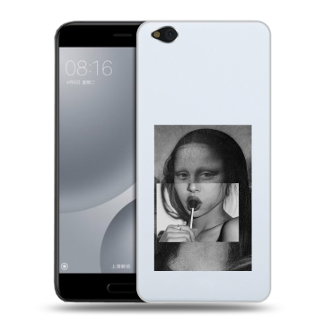 Пластиковый чехол на Xiaomi Mi5C с принтом Мона Лиза