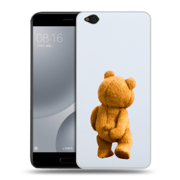 Пластиковый чехол на Xiaomi Mi5C с принтом Медведь Пластиковый чехол на Xiaomi Mi5C с принтом Медведь