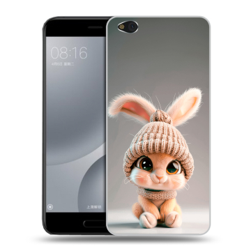 Пластиковый чехол на Xiaomi Mi5C с принтом Кролик