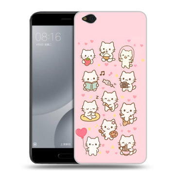 Пластиковый чехол на Xiaomi Mi5C с принтом Hello Kitty Хелоу Кити