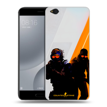 Пластиковый чехол на Xiaomi Mi5C с принтом Контер страйк Counter strike Пластиковый чехол на Xiaomi Mi5C с принтом Контер страйк Counter strike