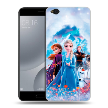 Пластиковый чехол на Xiaomi Mi5C с принтом Холодное сердце Frozen Пластиковый чехол на Xiaomi Mi5C с принтом Холодное сердце Frozen