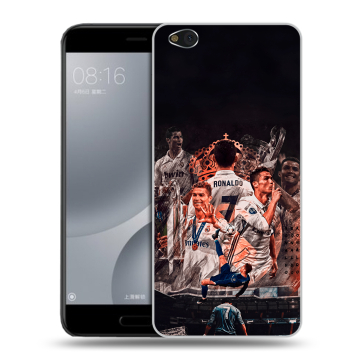 Пластиковый чехол на Xiaomi Mi5C с принтом Реал Роналдо Real Ronaldo Пластиковый чехол на Xiaomi Mi5C с принтом Реал Роналдо Real Ronaldo