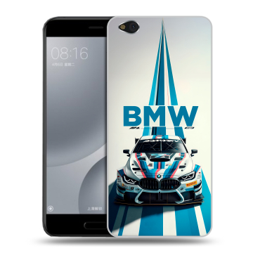 Пластиковый чехол на Xiaomi Mi5C с принтом БМВ BMW