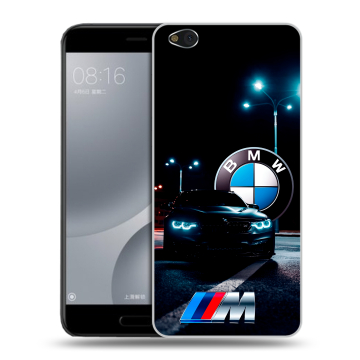 Пластиковый чехол на Xiaomi Mi5C с принтом БМВ BMW