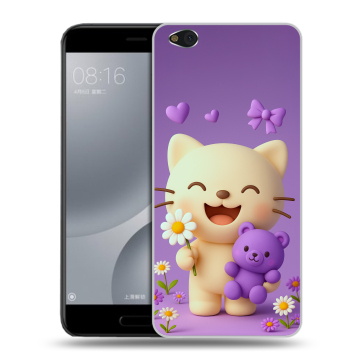 Пластиковый чехол на Xiaomi Mi5C с принтом для девочек Пластиковый чехол на Xiaomi Mi5C с принтом для девочек