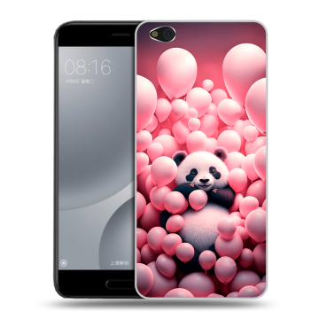 Пластиковый чехол на Xiaomi Mi5C с принтом Панда Пластиковый чехол на Xiaomi Mi5C с принтом Панда
