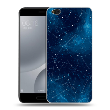Пластиковый чехол на Xiaomi Mi5C с принтом Космос звезды