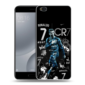 Пластиковый чехол на Xiaomi Mi5C с принтом Реал Роналдо Пластиковый чехол на Xiaomi Mi5C с принтом Реал Роналдо