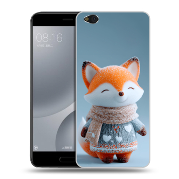 Пластиковый чехол на Xiaomi Mi5C с принтом Лиса