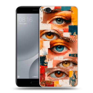 Пластиковый чехол на Xiaomi Mi5C с принтом Модный принт