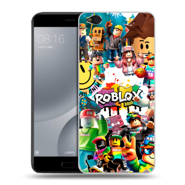 Пластиковый чехол на Xiaomi Mi5C с принтом Roblox Роблокс