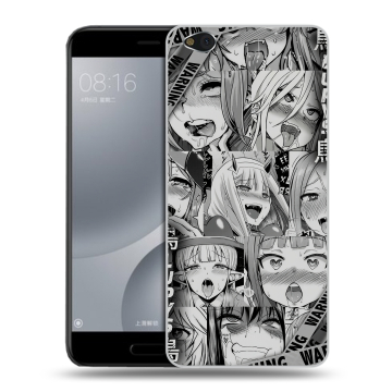 Пластиковый чехол на Xiaomi Mi5C с принтом Ahegao Ахегао Аниме
