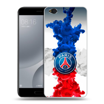 Пластиковый чехол на Xiaomi Mi5C с принтом PSG ПСЖ