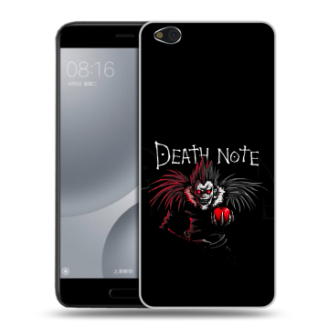 Пластиковый чехол на Xiaomi Mi5C с принтом Death note Тетрадь смерти Пластиковый чехол на Xiaomi Mi5C с принтом Death note Тетрадь смерти