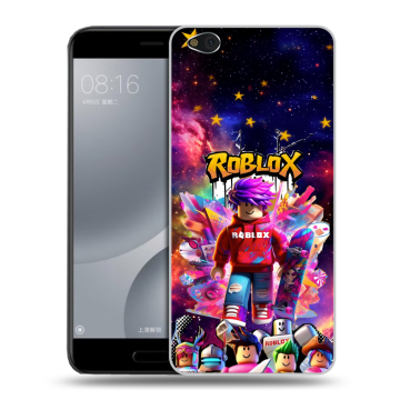 Пластиковый чехол на Xiaomi Mi5C с принтом Roblox Роблокс