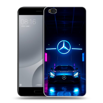 Пластиковый чехол на Xiaomi Mi5C с принтом Mercedes Мерседес Пластиковый чехол на Xiaomi Mi5C с принтом Mercedes Мерседес
