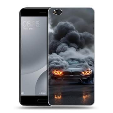 Пластиковый чехол на Xiaomi Mi5C с принтом BMW БМВ