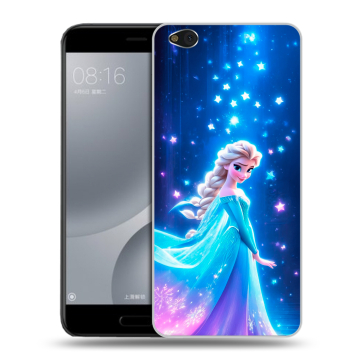 Пластиковый чехол на Xiaomi Mi5C с принтом Холодное сердце Frozen Пластиковый чехол на Xiaomi Mi5C с принтом Холодное сердце Frozen