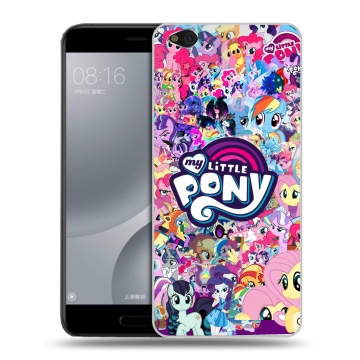 Пластиковый чехол на Xiaomi Mi5C с принтом My little pony Дружба чудо Пластиковый чехол на Xiaomi Mi5C с принтом My little pony Дружба чудо
