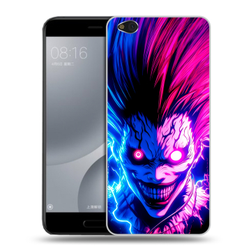 Пластиковый чехол на Xiaomi Mi5C с принтом Death note Тетрадь смерти