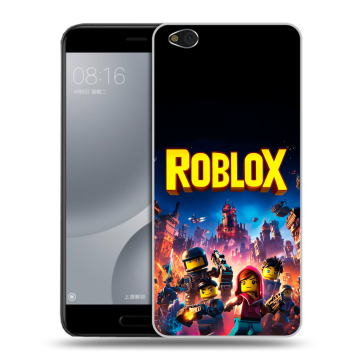 Пластиковый чехол на Xiaomi Mi5C с принтом Roblox Роблокс