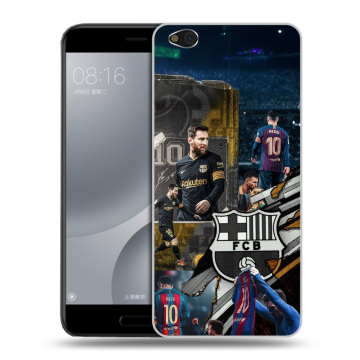 Пластиковый чехол на Xiaomi Mi5C с принтом Messi Barcelona Пластиковый чехол на Xiaomi Mi5C с принтом Messi Barcelona