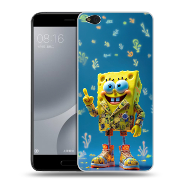 Пластиковый чехол на Xiaomi Mi5C с принтом Спанч боб Спанчбоб Пластиковый чехол на Xiaomi Mi5C с принтом Спанч боб Спанчбоб