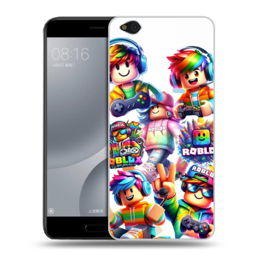 Пластиковый чехол на Xiaomi Mi5C с принтом Roblox Роблокс