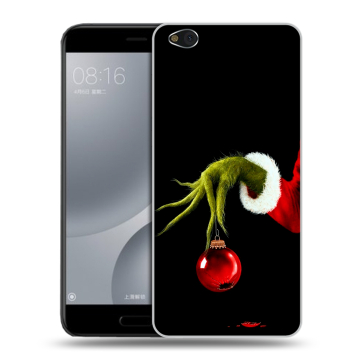 Пластиковый чехол на Xiaomi Mi5C с принтом Новый год Гринч