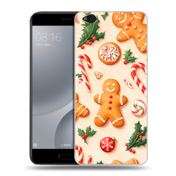Пластиковый чехол на Xiaomi Mi5C с принтом Новый год