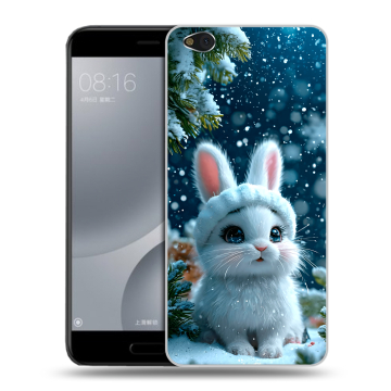 Пластиковый чехол на Xiaomi Mi5C с принтом Новый год