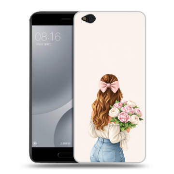 Пластиковый чехол на Xiaomi Mi5C с принтом женский