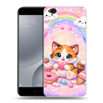 Пластиковый чехол на Xiaomi Mi5C с принтом для девочек Пластиковый чехол на Xiaomi Mi5C с принтом для девочек