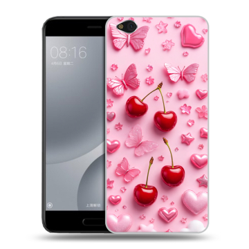 Пластиковый чехол на Xiaomi Mi5C с принтом для девочек Пластиковый чехол на Xiaomi Mi5C с принтом для девочек
