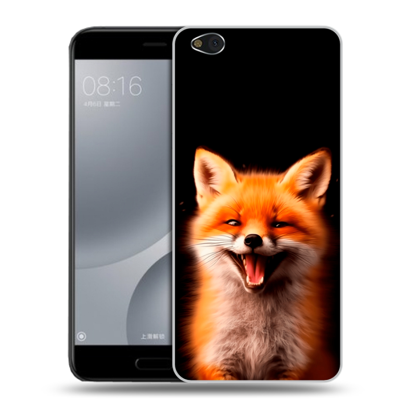 Пластиковый чехол на Xiaomi Mi5C с принтом Лиса Пластиковый чехол на Xiaomi Mi5C с принтом Лиса