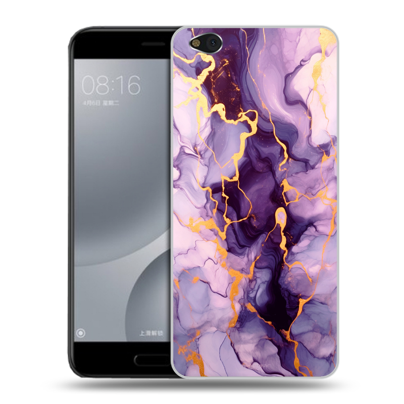 Пластиковый чехол на Xiaomi Mi5C с принтом Мрамор Пластиковый чехол на Xiaomi Mi5C с принтом Мрамор