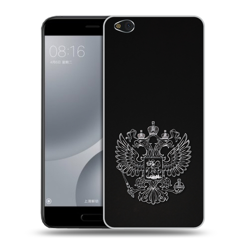 Пластиковый чехол на Xiaomi Mi5C с принтом Герб России Пластиковый чехол на Xiaomi Mi5C с принтом Герб России