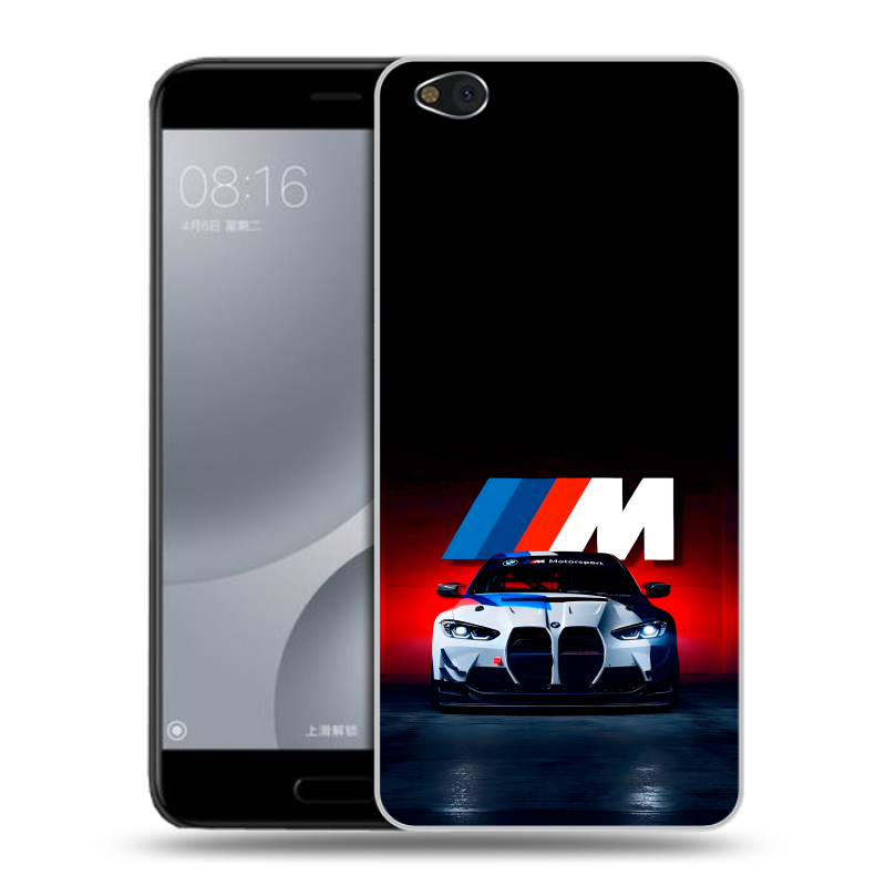 Пластиковый чехол на Xiaomi Mi5C с принтом БМВ BMW Пластиковый чехол на Xiaomi Mi5C с принтом БМВ BMW