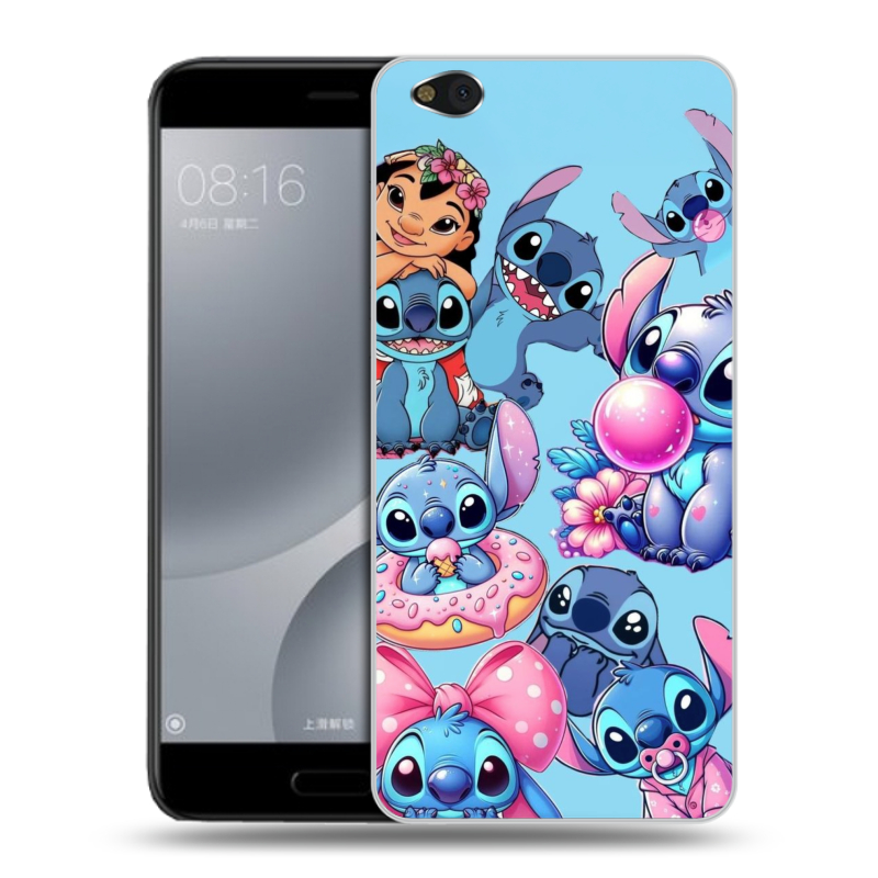 Пластиковый чехол на Xiaomi Mi5C с принтом Лило и Стич Пластиковый чехол на Xiaomi Mi5C с принтом Лило и Стич