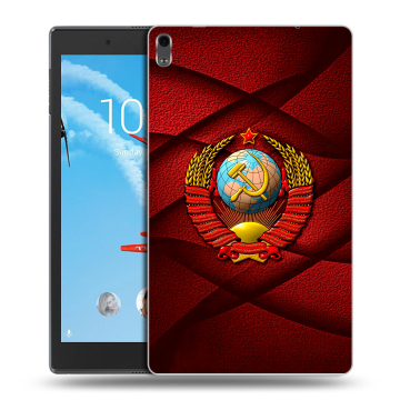 Силиконовый чехол на планшета Lenovo Tab 4 8 Plus с принтом Герб СССР Силиконовый чехол на планшета Lenovo Tab 4 8 Plus с принтом Герб СССР