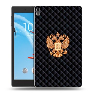 Силиконовый чехол на Lenovo Tab 4 8 Plus с принтом Герб России принт