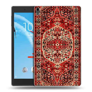 Силиконовый чехол на Lenovo Tab 4 8 Plus с принтом Ковер