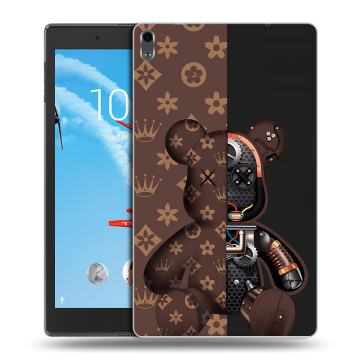 Силиконовый чехол на Lenovo Tab 4 8 Plus с принтом Луи робот